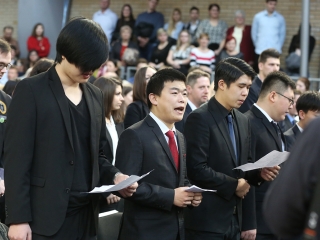 Egyetemi diplomaosztó - fotó: Sándor Judit