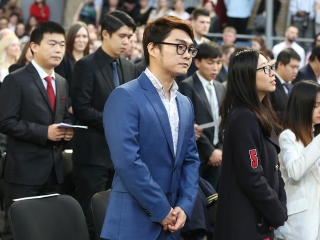 Egyetemi diplomaosztó - fotó: Sándor Judit