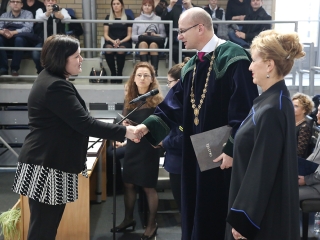 Egyetemi diplomaosztó - fotó: Sándor Judit