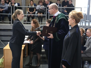 Egyetemi diplomaosztó - fotó: Sándor Judit