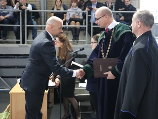 Egyetemi diplomaosztó - fotó: Sándor Judit