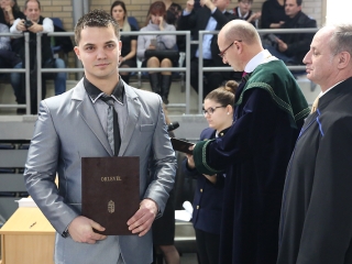 Egyetemi diplomaosztó - fotó: Sándor Judit