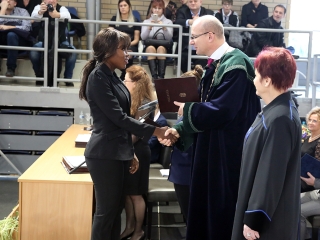 Egyetemi diplomaosztó - fotó: Sándor Judit