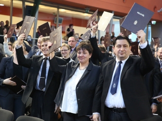Egyetemi diplomaosztó - fotó: Sándor Judit
