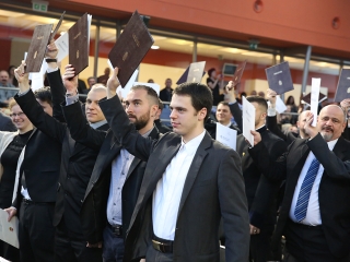 Egyetemi diplomaosztó - fotó: Sándor Judit