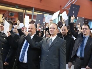 Egyetemi diplomaosztó - fotó: Sándor Judit