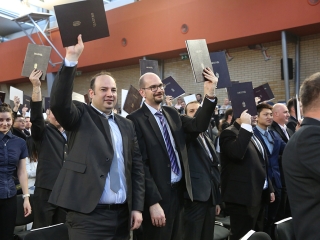 Egyetemi diplomaosztó - fotó: Sándor Judit