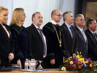 Egyetemi diplomaosztó - fotó: Sándor Judit