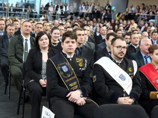 Egyetemi diplomaosztó - fotó: Sándor Judit