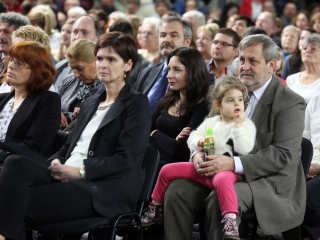 Bánkisok szalagavatója az egyetemen - fotó: Sándor Judit