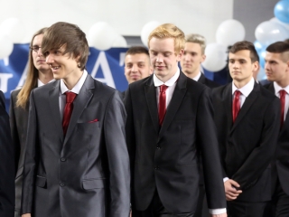 Bánkisok szalagavatója az egyetemen - fotó: Sándor Judit