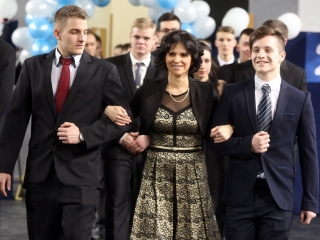 Bánkisok szalagavatója az egyetemen - fotó: Sándor Judit