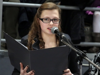 Bánkisok szalagavatója az egyetemen - fotó: Sándor Judit