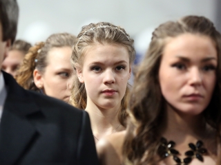 Bánkisok szalagavatója az egyetemen - fotó: Sándor Judit