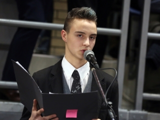 Bánkisok szalagavatója az egyetemen - fotó: Sándor Judit