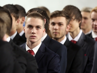 Bánkisok szalagavatója az egyetemen - fotó: Sándor Judit