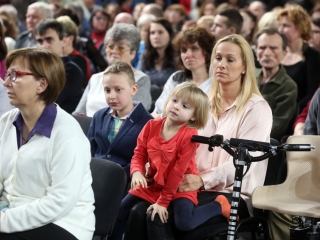 Bánkisok szalagavatója az egyetemen - fotó: Sándor Judit