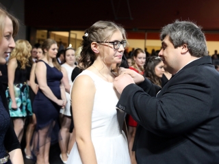 Bánkisok szalagavatója az egyetemen - fotó: Sándor Judit