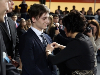 Bánkisok szalagavatója az egyetemen - fotó: Sándor Judit