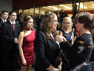 Bánkisok szalagavatója az egyetemen - fotó: Sándor Judit