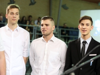 Bánkisok szalagavatója az egyetemen - fotó: Sándor Judit