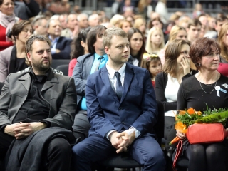 Bánkisok szalagavatója az egyetemen - fotó: Sándor Judit