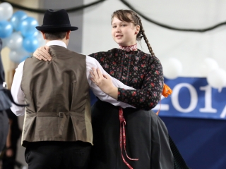 Bánkisok szalagavatója az egyetemen - fotó: Sándor Judit