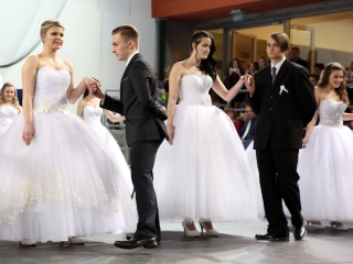 Bánkisok szalagavatója az egyetemen - fotó: Sándor Judit