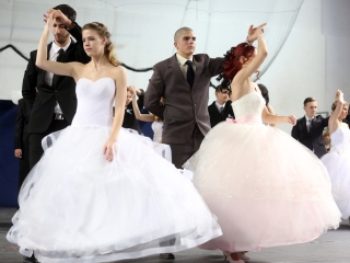 Bánkisok szalagavatója az egyetemen - fotó: Sándor Judit