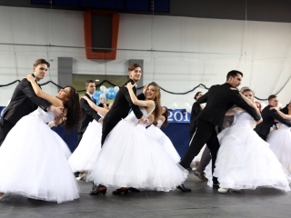 Bánkisok szalagavatója az egyetemen - fotó: Sándor Judit