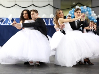 Bánkisok szalagavatója az egyetemen - fotó: Sándor Judit