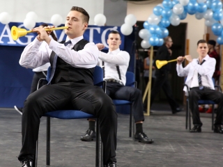 Bánkisok szalagavatója az egyetemen - fotó: Sándor Judit