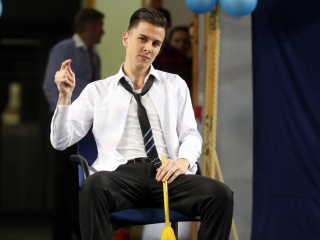 Bánkisok szalagavatója az egyetemen - fotó: Sándor Judit