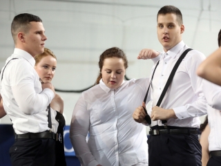 Bánkisok szalagavatója az egyetemen - fotó: Sándor Judit