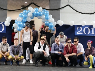 Bánkisok szalagavatója az egyetemen - fotó: Sándor Judit