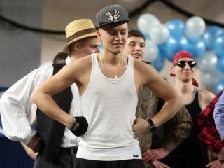 Bánkisok szalagavatója az egyetemen - fotó: Sándor Judit