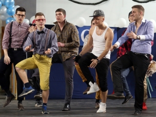 Bánkisok szalagavatója az egyetemen - fotó: Sándor Judit