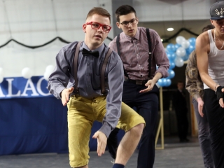 Bánkisok szalagavatója az egyetemen - fotó: Sándor Judit