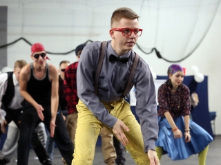 Bánkisok szalagavatója az egyetemen - fotó: Sándor Judit