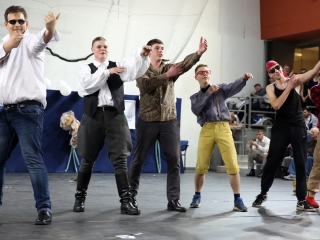 Bánkisok szalagavatója az egyetemen - fotó: Sándor Judit