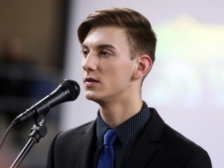 Bánkisok szalagavatója az egyetemen - fotó: Sándor Judit