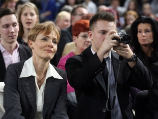 Bánkisok szalagavatója az egyetemen - fotó: Sándor Judit