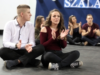 Bánkisok szalagavatója az egyetemen - fotó: Sándor Judit