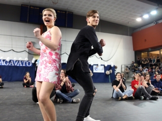 Bánkisok szalagavatója az egyetemen - fotó: Sándor Judit