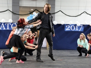 Bánkisok szalagavatója az egyetemen - fotó: Sándor Judit