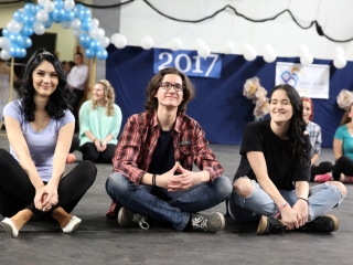 Bánkisok szalagavatója az egyetemen - fotó: Sándor Judit