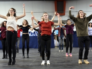 Bánkisok szalagavatója az egyetemen - fotó: Sándor Judit