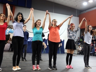 Bánkisok szalagavatója az egyetemen - fotó: Sándor Judit