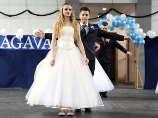 Bánkisok szalagavatója az egyetemen - fotó: Sándor Judit