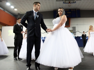 Bánkisok szalagavatója az egyetemen - fotó: Sándor Judit